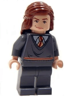 Hermione Granger - Gryffindor Stripe Torso, Reddish Brown Female Hair Mid-Length