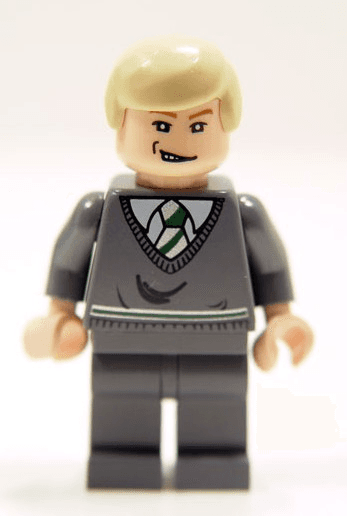 Draco Malfoy - Dark Bluish Gray Sweater, Smirk