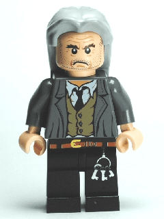 Argus Filch - Light Bluish Gray Long Hair