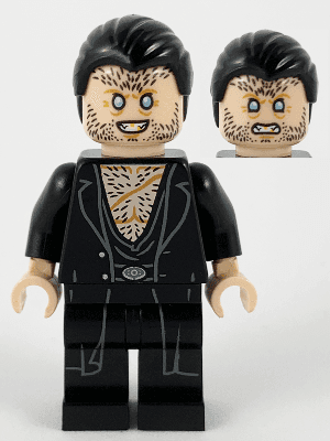 Fenrir Greyback - Black Hair