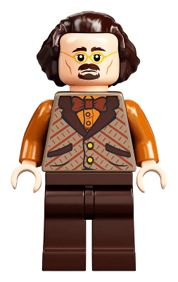 Florean Fortescue - Dark Brown Legs, Gold Glasses