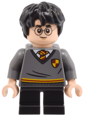 Harry Potter - Gryffindor Sweater with Crest, Black Short Legs