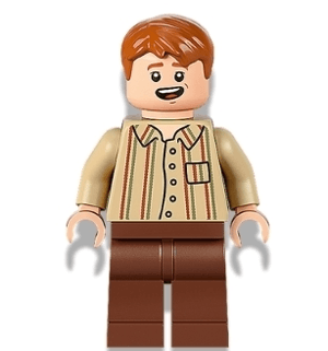 Fred Weasley - Tan Striped Shirt