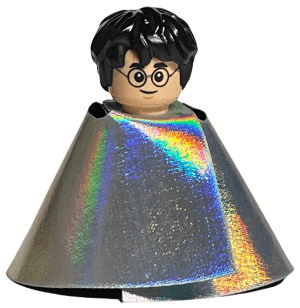 Harry Potter - Gryffindor Robe Open, Sweater, Shirt and Tie, Black Short Legs, Invisibility Cloak