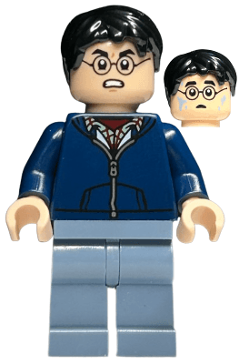 Harry Potter - Dark Blue Hoodie, Sand Blue Legs