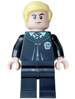 Draco Malfoy - Black Slytherin Robe and Legs, Neutral / Angry