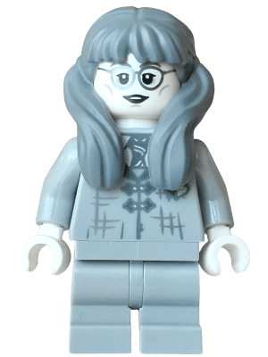 LEGO Moaning Myrtle – Light Bluish Gray Robe Silver Glasses (hp618) Harry Potter Minifigure
