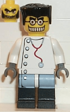 LEGO Mad Scientist (hrf004) LEGO Minifigure