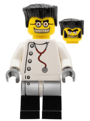 LEGO Mad Scientist (Reissue) (hrf004new) LEGO Minifigure