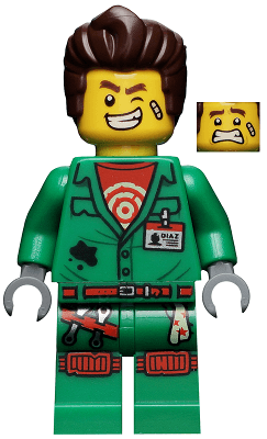 LEGO Douglas Elton / El Fuego (hs005) minifigure