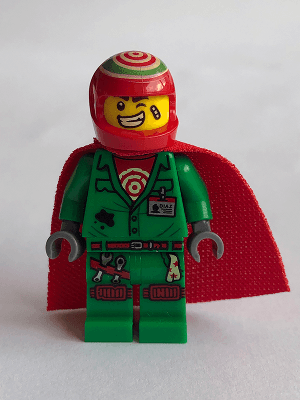 Douglas Elton / El Fuego - Coveralls with Helmet and Cape