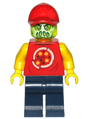 LEGO Possessed Pizza Delivery Man (hs030) Monkie Kid Minifigure
