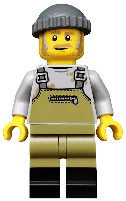 LEGO Fisherman (idea031) Twilight Minifigure