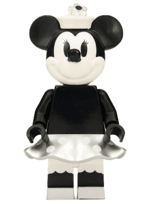 Minnie Mouse - Vintage, Metallic Silver Skirt