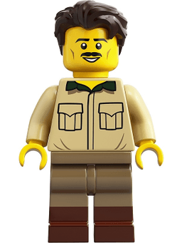 LEGO Paleontologist (idea063) minifigure