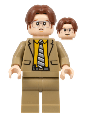 LEGO Dwight Schrute (idea114) Twilight Minifigure