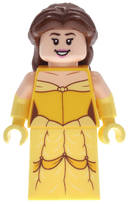 Belle - Minifigure, Dress with White Creases