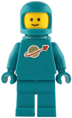 Classic Space - Dark Turquoise with Air Tanks and Updated Helmet