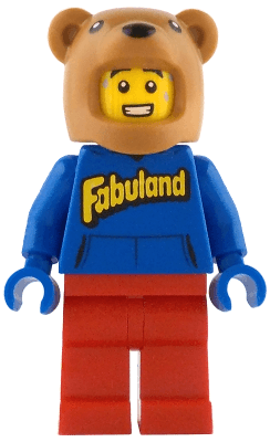 Bernard Bear Costume Guy