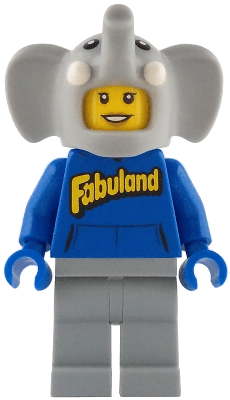 Elton Elephant Costume Girl