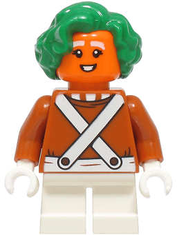 LEGO Oompa Loompa (idea251) minifigure