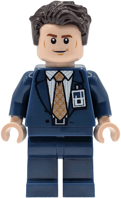 LEGO Fox Mulder (idea284) Twilight Minifigure
