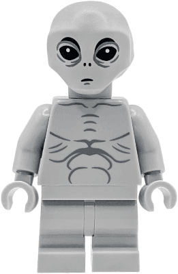 LEGO Gray Alien (Colonist) (idea288) Twilight Minifigure