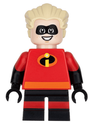 LEGO Dash Parr (incr002) BrickHeadz Minifigure
