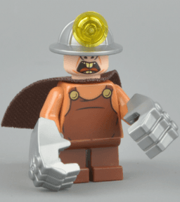 LEGO Underminer (incr008) minifigure