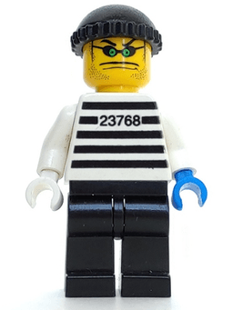 LEGO Xtreme Stunts Brickster with Black Knit Cap (ixs002) minifigure
