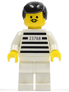 LEGO Police (jail002) minifigure