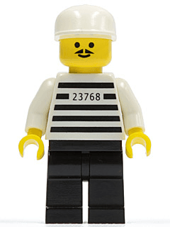 Police - Jailbreak Joe, Black Legs with White Cap