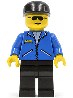 LEGO Jacket Blue (jbl008) Town / City Minifigure