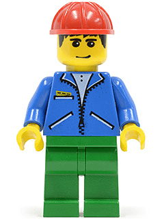 LEGO Jacket Blue (jbl011) Town / City Minifigure