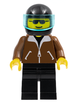LEGO Jacket Brown (jbr002) minifigure