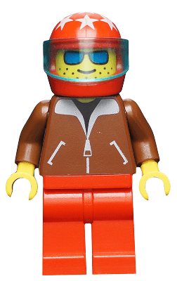 LEGO Jacket Brown (jbr007) minifigure