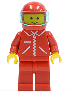 LEGO Jacket Red with Zipper (jred007) minifigure
