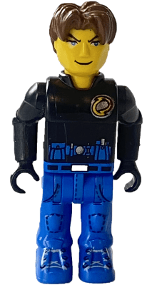 Jack Stone - Black Jacket, Blue Legs