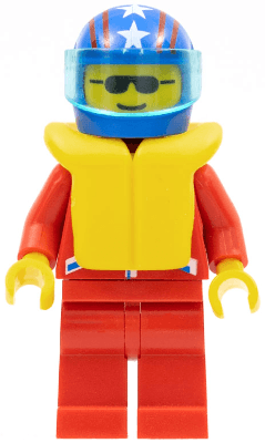 LEGO Jacket 2 Stars Red (jstr001) minifigure