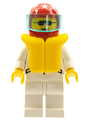 LEGO Jacket 2 Stars White (jstr002) Town / City Minifigure