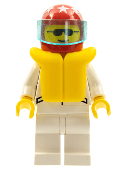 LEGO Jacket 2 Stars White (jstr002) minifigure