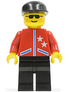 LEGO Jacket 2 Stars Red (jstr004) minifigure