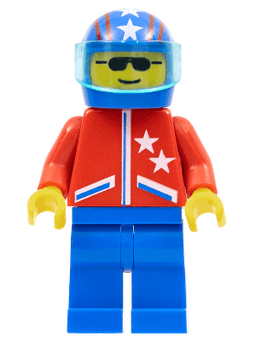 LEGO Jacket 2 Stars Red (jstr005) minifigure