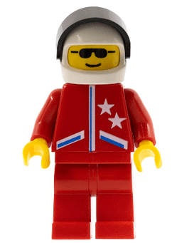 LEGO Jacket 2 Stars Red (jstr007) minifigure