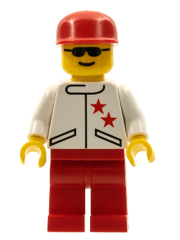 LEGO Jacket 2 Stars White (jstr008) minifigure