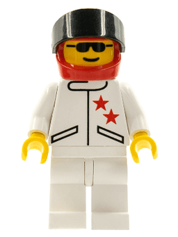 LEGO Jacket 2 Stars White (jstr009) minifigure