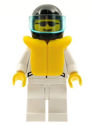 LEGO Jacket 2 Stars White (jstr010) Town / City Minifigure