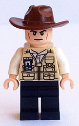 LEGO Vet (jw009) Jurassic World Minifigure