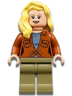 Dr. Ellie Sattler - Dark Orange Shirt