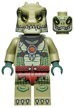 LEGO Crocodile Warrior 2 (loc123) minifigure